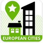 Travel Guide Europe - City map, top highlights ไอคอน