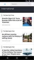 Newscron, un app pour vos news Affiche