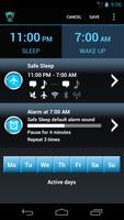 Safe Sleep - Alarm Clock screenshot 1