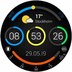 Скачать Loop Watch Face XAPK