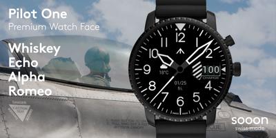 Pilot One Watch Face पोस्टर