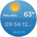 ”Weather Light Watch Face