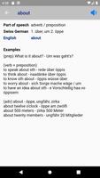 Swissgerman English Dictionary imagem de tela 2