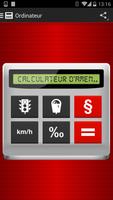 Calculateur d'amendes Suisse Affiche