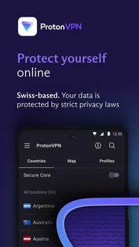 Proton VPN الملصق
