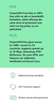Proton VPN - Free VPN, Secure & Unlimited 截图 5