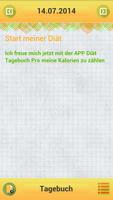 Diät Tagebuch Pro capture d'écran 3