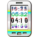 Yaclock digital clock Widget APK