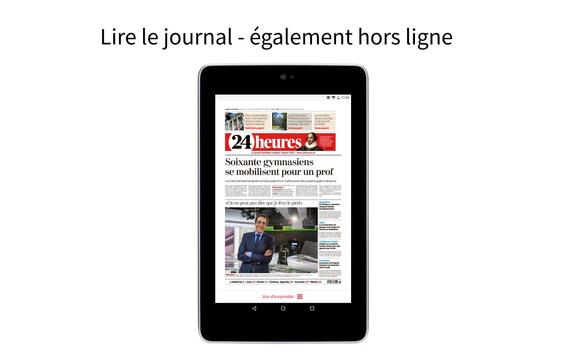 24heures, le journal 截图 10