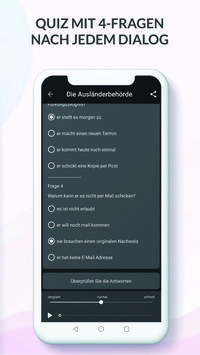 Deutsch lernen mit Dialogen 截图 4