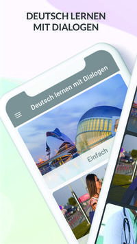 Deutsch lernen mit Dialogen 海报