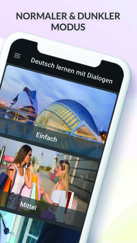 Deutsch lernen mit Dialogen 截图 1