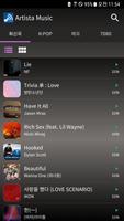 ARTISTA(아티스타) Music Player capture d'écran 1