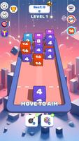 Merge Cube 2048: Numbers Chain постер