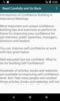 Self Confidence Building Tips скриншот 3