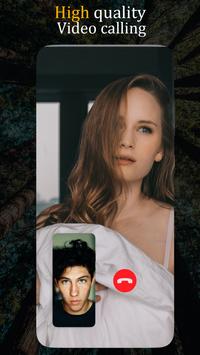 视频通话WhatsApp恶作剧; 免费信使应用程序 海报