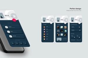 Chamaleon Project for Klwp screenshot 1