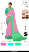 Saree Colour Changer - Blouse,Border and Nails اسکرین شاٹ 1