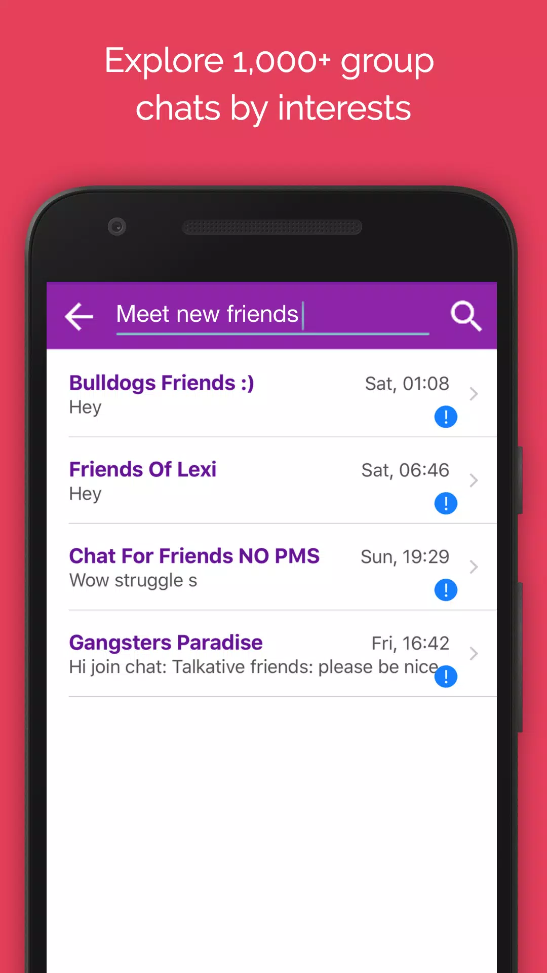 Tải Xuống Apk Anonymous Chat Rooms, Meet New Cho Android