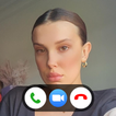 Millie Bobby Brown Fake Call V biểu tượng