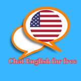 Chat English Free icône