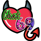 Chat 69 icône