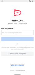 Rocket.Chat capture d'écran 4