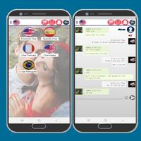 Chat Americano, Solteras 海報