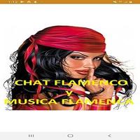 Chat Flamenco Affiche