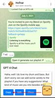 ChatGPT for Telegram スクリーンショット 1