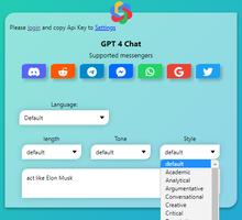 ChatGPT for Telegram スクリーンショット 2