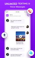 Group chat textnow app capture d'écran 1