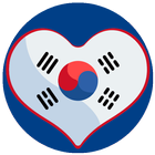 Chats coreanos, amigos icône