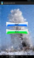 Calculadora de IMC y ICC Affiche