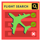 Flight Tickets Search Fast icône