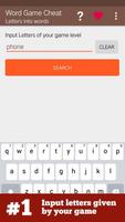 Word Game Cheat poster