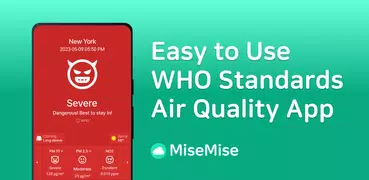 MiseMise - Air Quality, WHO