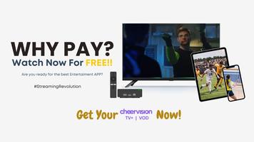 CheerVision TV+ syot layar 1