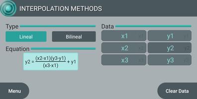 برنامه‌نما Interpolation Methods عکس از صفحه