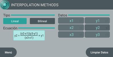 Interpolation Methods captura de pantalla 3
