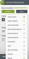 Vapour Pressures imagem de tela 1