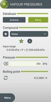 Vapour Pressures اسکرین شاٹ 2