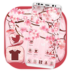 Cherry Blossom Launcher Themes icône