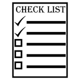 ikon Simple Check List