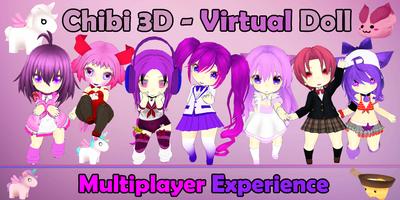Chibi 3D Online RPG Sandbox Cartaz