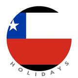 Chile Holidays : Santiago Calendar icône