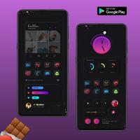 Chocolate KWGT الملصق