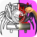 Choo Choo Charles colloring APK
