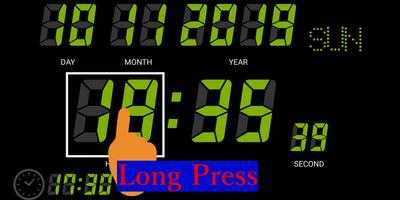 Elegant Digital Clock 스크린샷 2