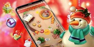 3D Christmas Pinballing Theme(Classic 3D pinball) capture d'écran 3